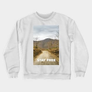 Autumn road Crewneck Sweatshirt